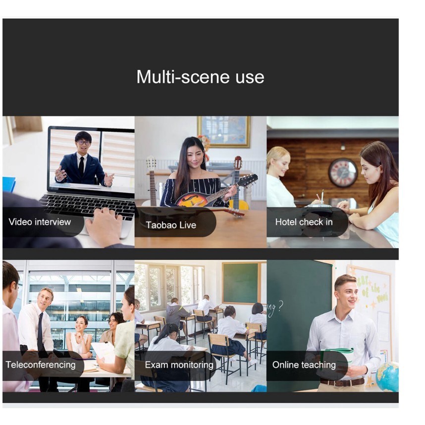 Webcam Xiaomi Youpin tích hợp mic độ phân giải 1080P HD chất lượng cao | BigBuy360 - bigbuy360.vn
