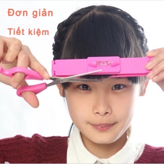 Bộ cắt tóc mái 2 kéo+ 1 kẹp siêu tiện lợi