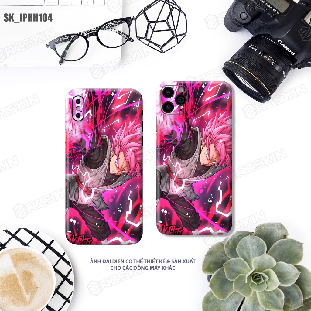 Miếng Dán Skin Lưng Viền IP 12 Mini - 12 Pro Max In Hình Thiết Kế |SK_IPHH104| Film Nhập Khẩu Cắt Khuôn CNC Dễ Dán
