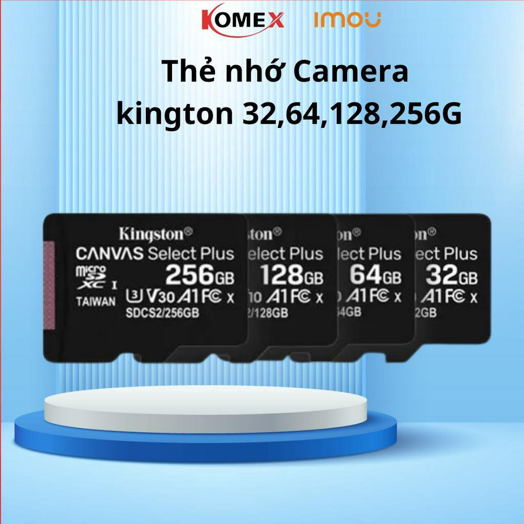 Thẻ nhớ microSD Kingston Canvas Select Plus Android A1 tốc độc tới 100MB/s SDCS2 ( 32 / 64 / 128  )