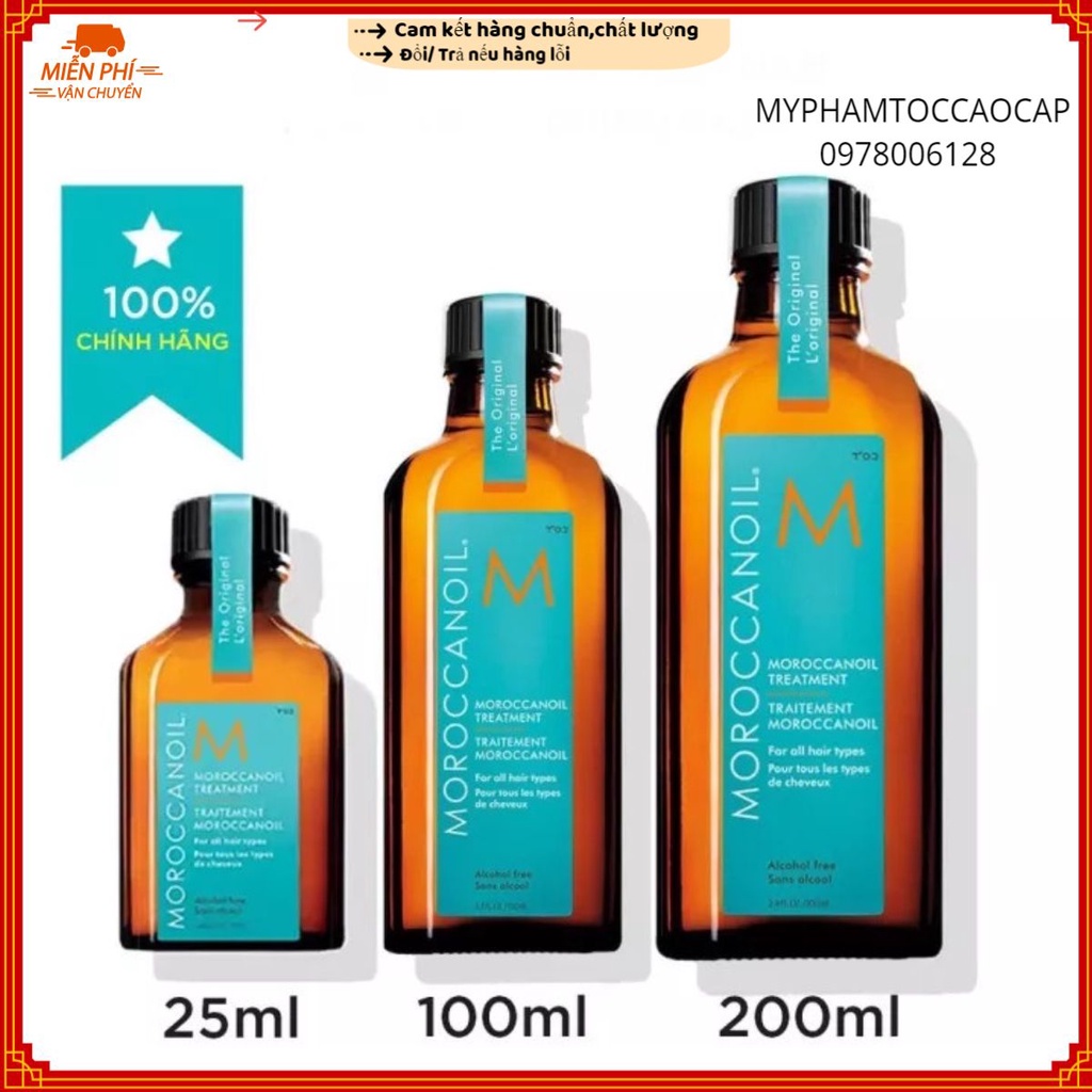 Tinh dầu dưỡng tóc Moroccanoil Treatment 25ml ( For All Hair Types)