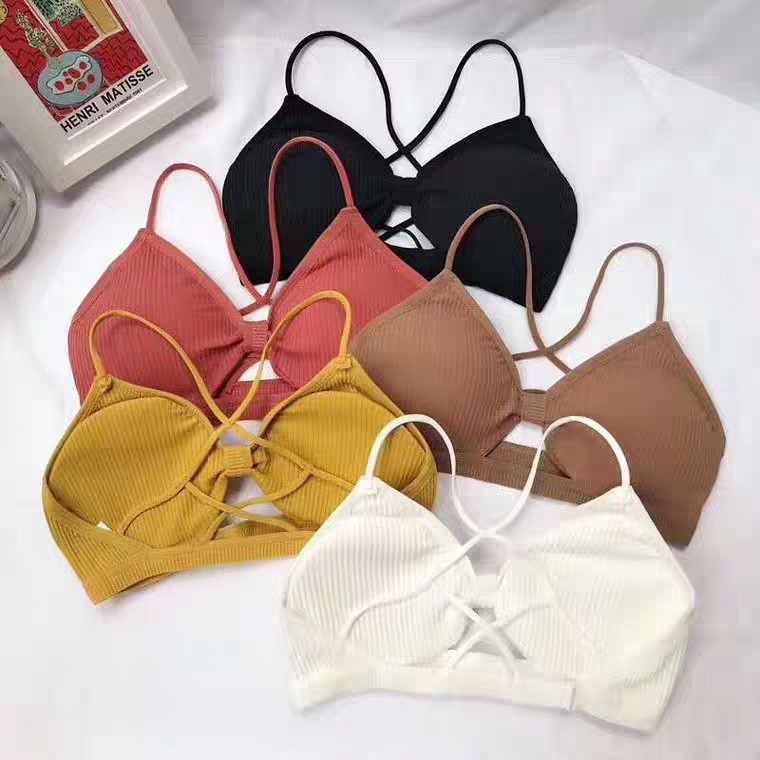 Áo Bra Nữ Len Tăm Thắt Nơ Siêu Hot [Hàng loại I]