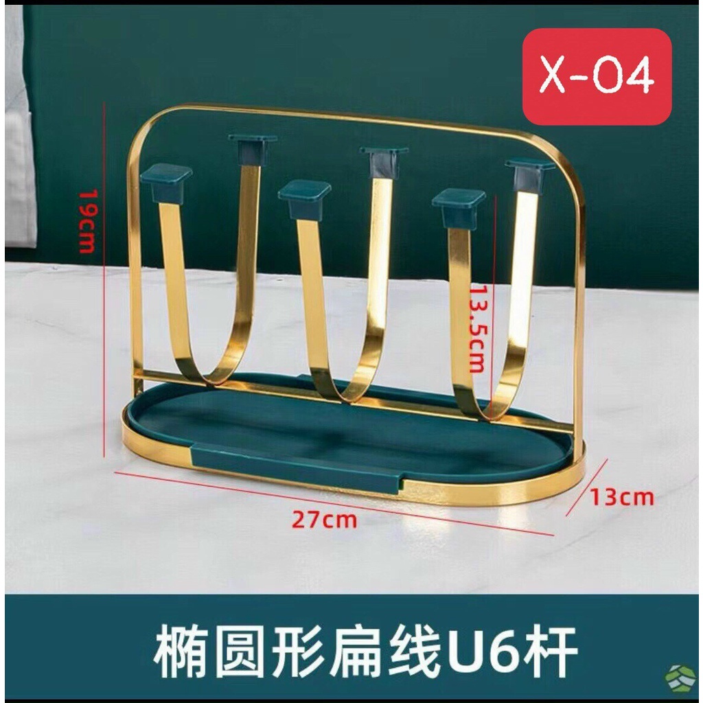 KHAY ÚP CỐC,LY HỢP KIM MẠ VÀNG KÈM KHAY HỨNG NƯỚC CAO CẤP