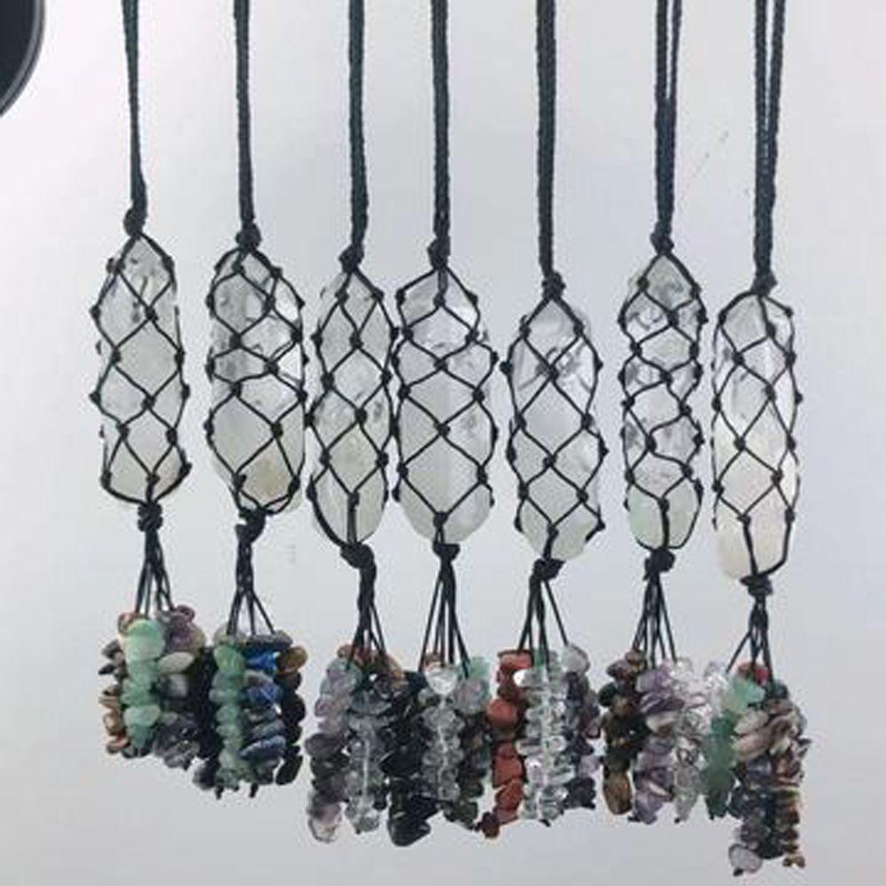 Danell 7 Chakra Chữa Bệnh|Phụ Kiện Treo Trang Trí Gương Chiếu Hậu Xe Hơi 7 Chakra Độc Đáo Sáng Tạo|Reiki|Xe Hơi|Mặt Dây Chuyền