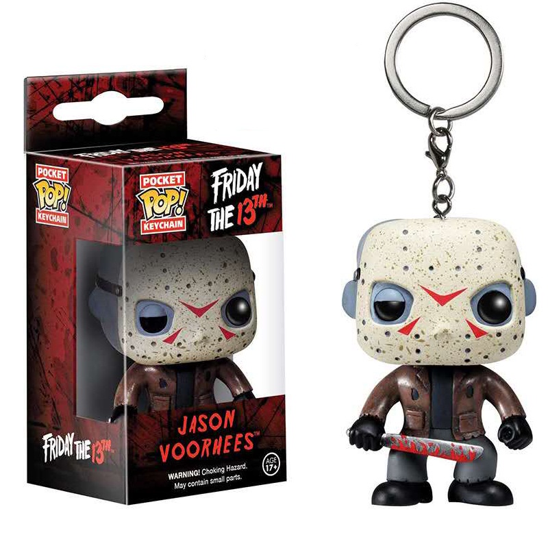 Funko POP Móc Khóa Mô Hình Nhân Vật Jason Voorhees Krueger Thế Hệ Thứ Sáu 13