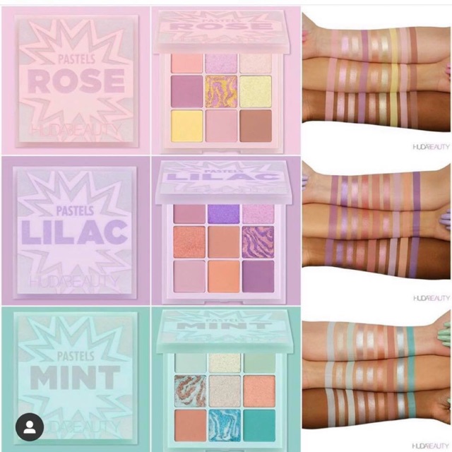 Phấn mắt Huda Beauty Pastels