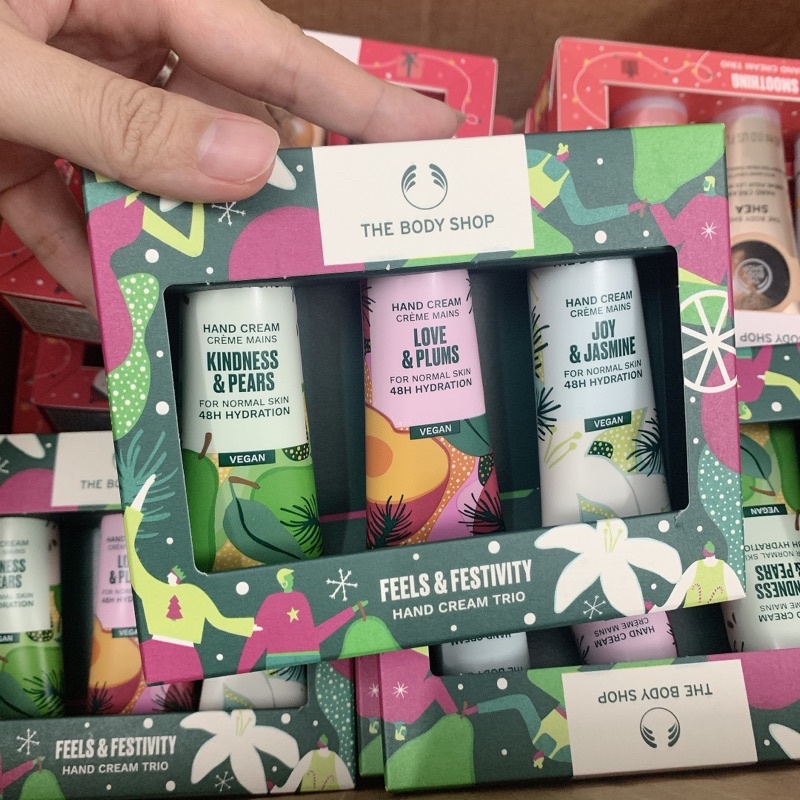 🌸🌸🌸 Kem dưỡng da tay THE BODY SHOP HAND CREAM 30ML