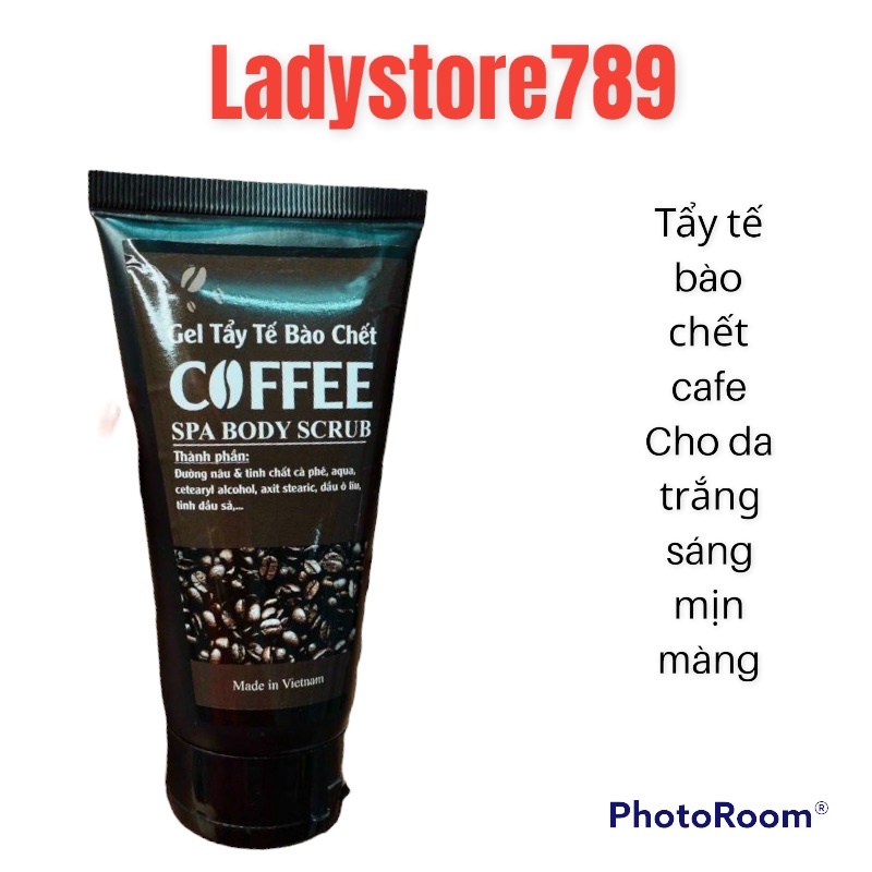 Tẩy tế bào chết cafe