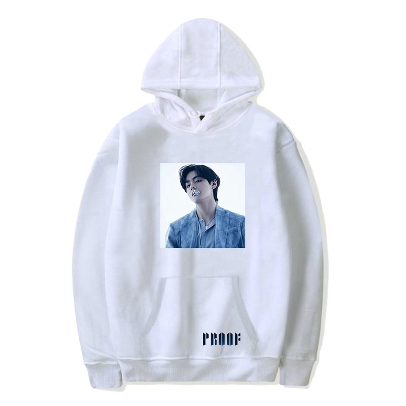 Áo hoodie in hình thành viên BTS PROOF