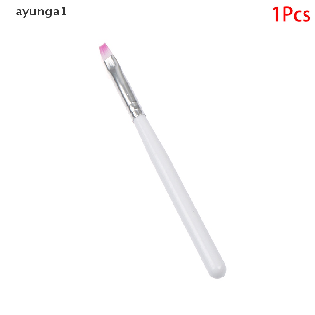 [ayunga1] 1PC Nail Art Brush Builder UV Gel Drawing Painting Brush Pen DIY Manicure Tool [new]