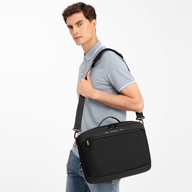 Túi đựng laptop OZUKO 13.3 14 15.6 inch chống thấm nước chuyên dụng thích hợp cho Macbook Air ASUS Lenovo Dell Huawei