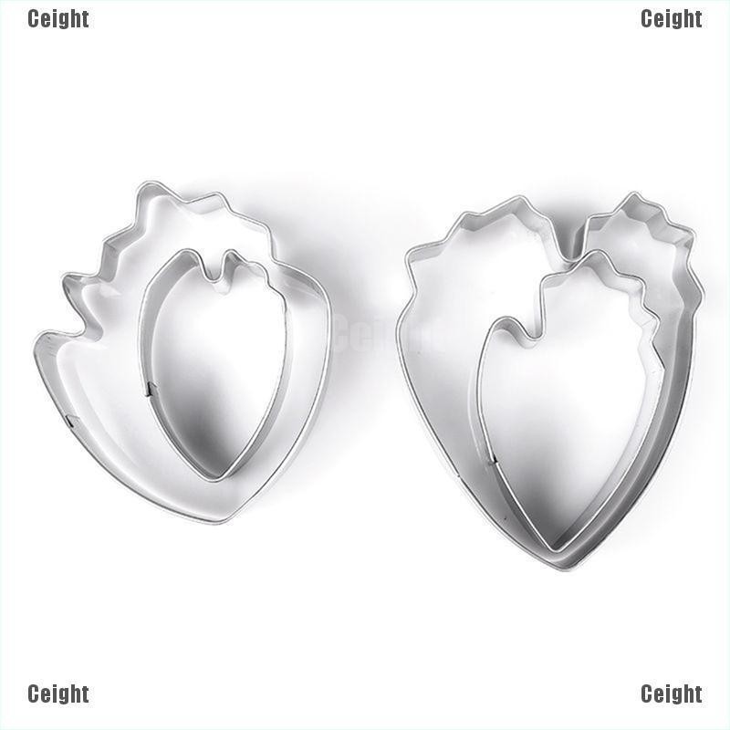 Set 4 Khuôn Cắt Kẹo Mềm Trang Trí Bánh Hình Hoa Mẫu Đơn