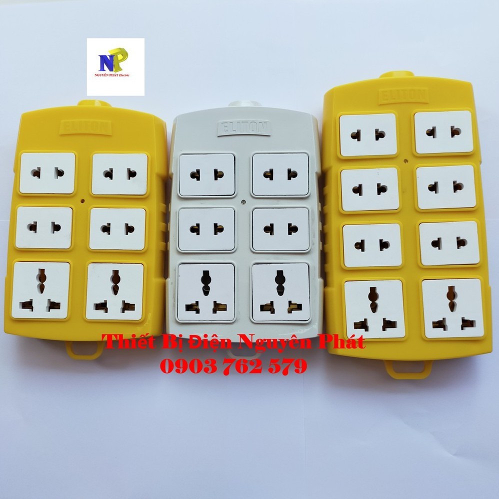 Ổ cắm điện 6 chịu tải 6000W ELITON CS6000W