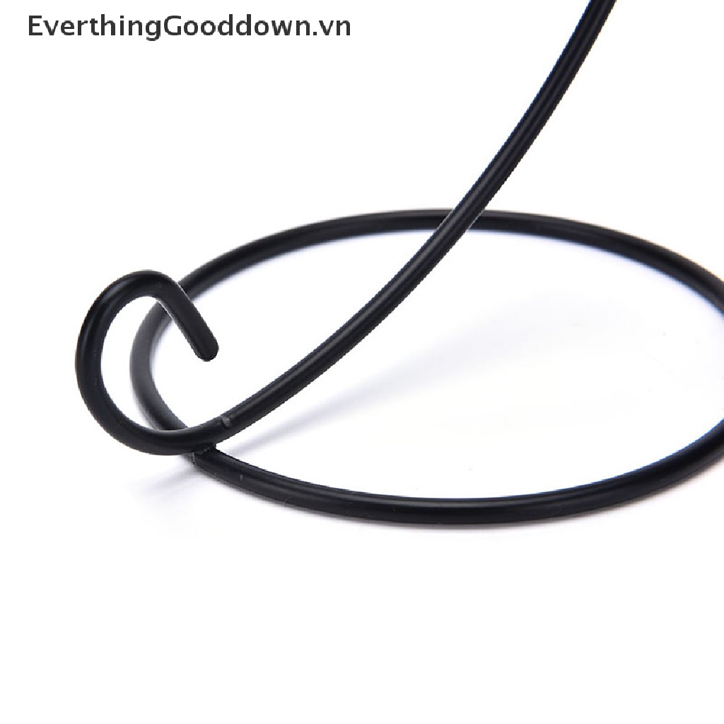 Everthingooddown Giá Đỡ Chậu Hoa Thủy Tinh Trong Suốt Bằng Sắt Kích Thước 1X 23cm 9 &quot;