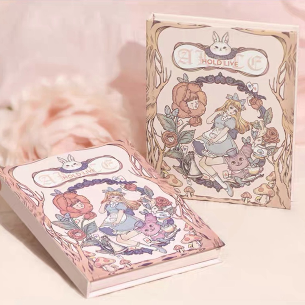 Bảng phấn mắt 7 màu HOLD LIVE Midsummer Garden Eyeshadow Palette SoftCute Fog Language HL484 HL574 HLIV90