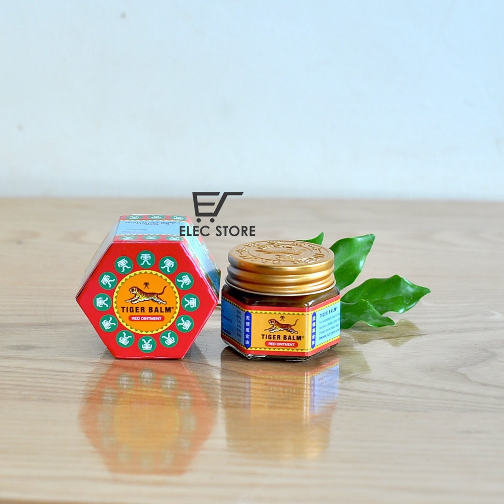 Cao xoa bóp hiệu con hổ Tiger Balm Red 20g Thái Lan (Hàng chuẩn)