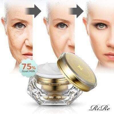 Kem dưỡng trắng da sữa dê Rire Premium White Pure Goat Milk Cream