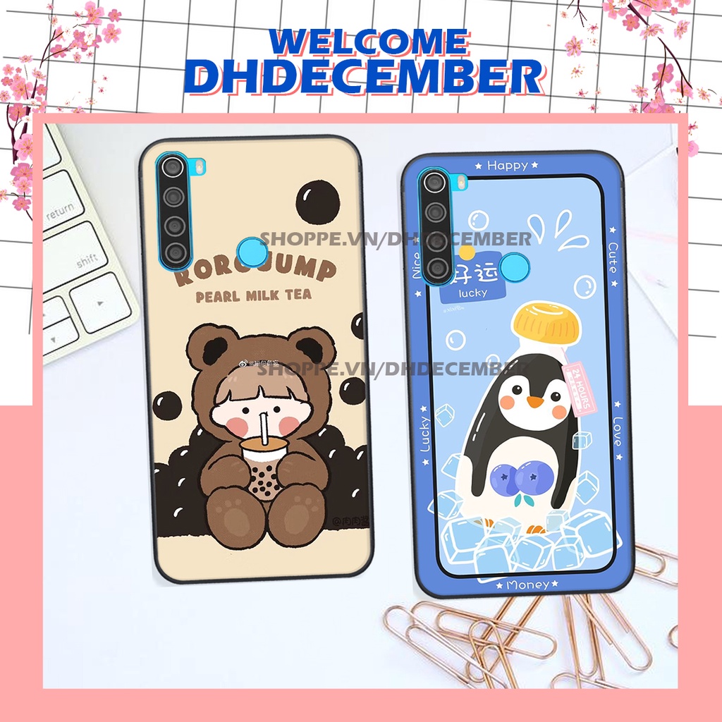 Ốp lưng Xiaomi REDMI NOTE 8 in hình dễ thương- cute dog- n@sa RẺ-ĐẸP-CHẤT