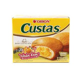 [Mẫu Mới] Hộp 2 Cái Bánh Trứng Custas 47g