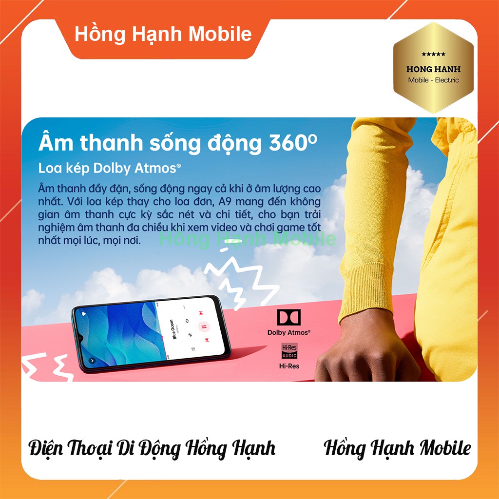 Điện Thoại Oppo A9 8GB/128GB (2020) - Hàng Chính Hãng - Hồng Hạnh Mobile