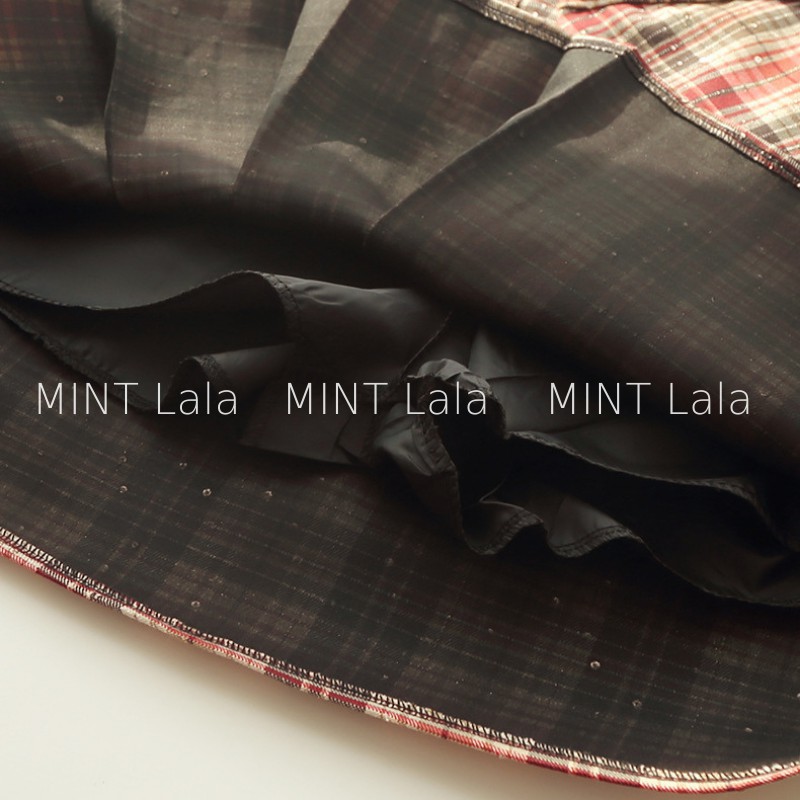 Chân Váy Ngắn Kẻ Sọc Bling Cá Tính - MINT Lala