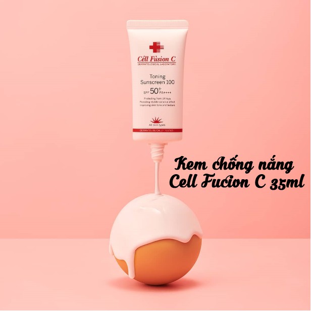 [CHÍNH HÃNG] Kem Chống Nắng Cell Fusion C Toning Sunscreen 100