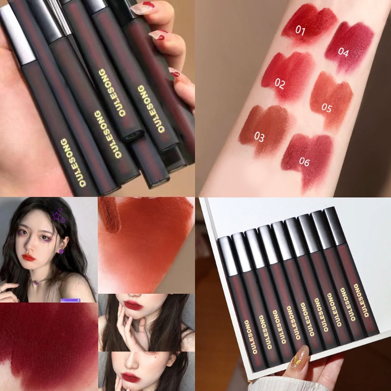 (Hàng Mới Về) 1 Son Môi Màu Đen Dưỡng Ẩm Làm Trắng Không Dính Cốc | BigBuy360 - bigbuy360.vn