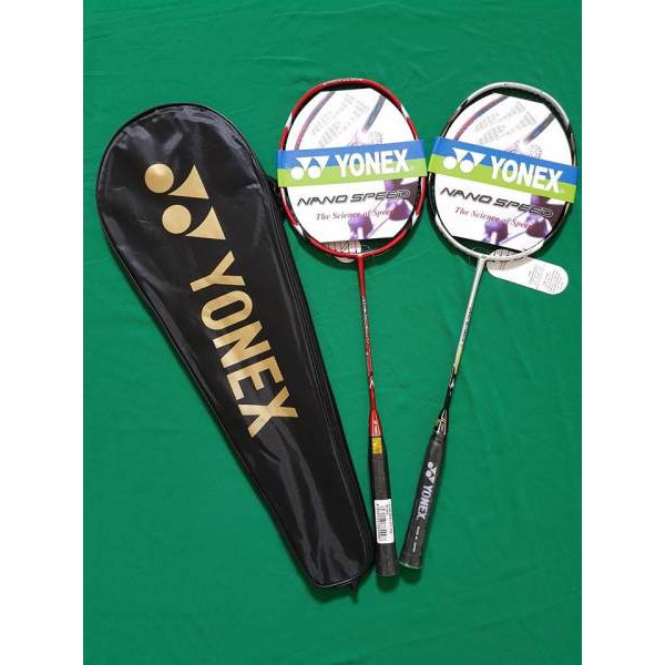 Vợt Cầu Lông LININ Khung Cacbon Siêu Bền Combo 3 Quà Tặng