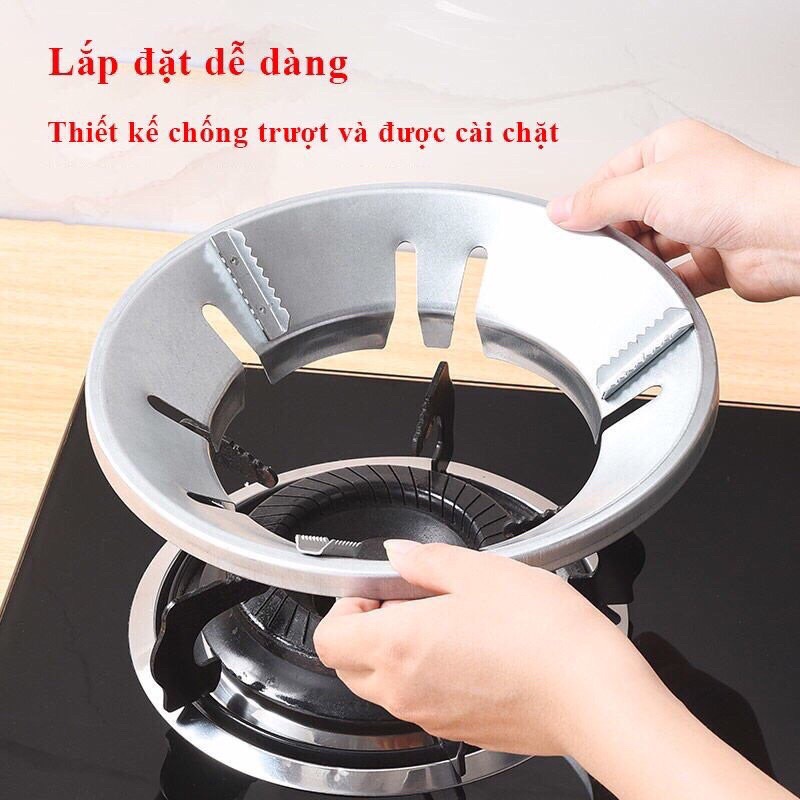 Kiềng chắn gió, chống tản nhiệt bếp ga