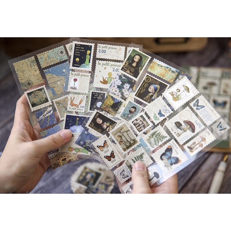 Sticker stamp hoạt hình ST084