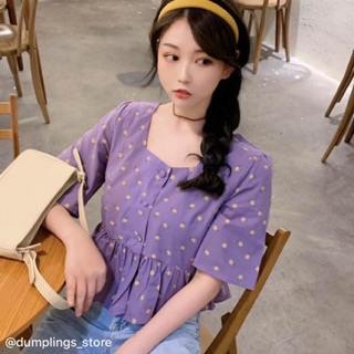 Áo babydoll hoa nhí