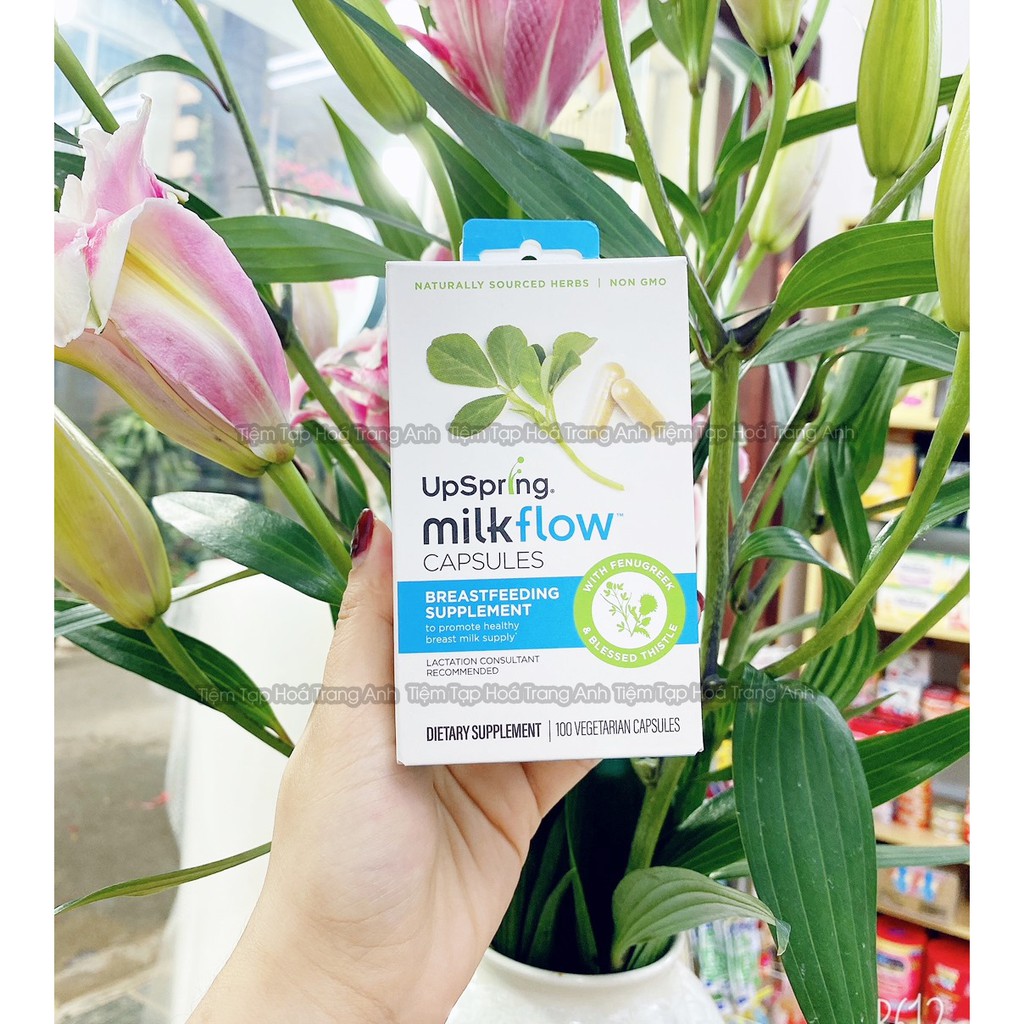 Viên Upspring milkflow lợi sữa