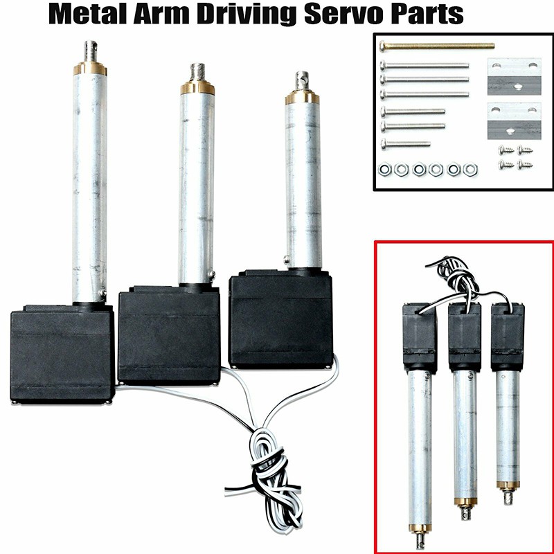 Bộ động cơ servo bằng kim loại chuyên dụng cho máy xúc điều khiển từ xa Huina 1550