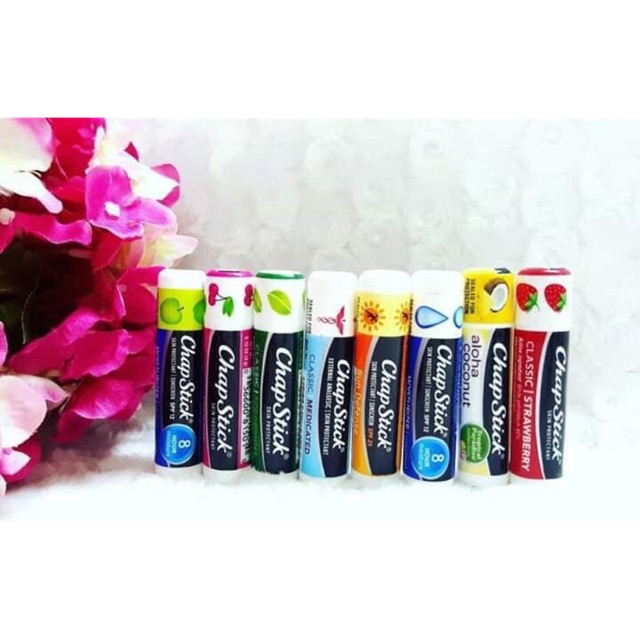 Son dưỡng môi Chapstick có tác dụng chống nắng, giữ ẩm cao ( giao màu ngẫu nhiên )