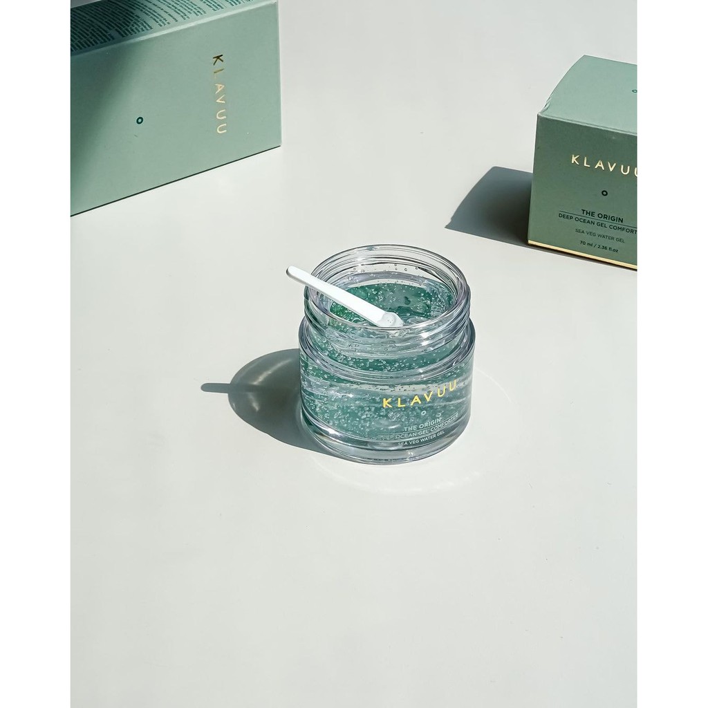 Gel dưỡng ẩm mát dịu chiết xuất tảo biển đại dương Klavuu The Origin Deep Ocean Gel Comforter 70ml