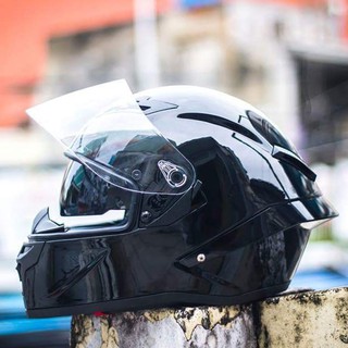 Mũ bảo hiêm hiệu ROC 2 kính màu Đen Bóng, bảo hành 12 tháng