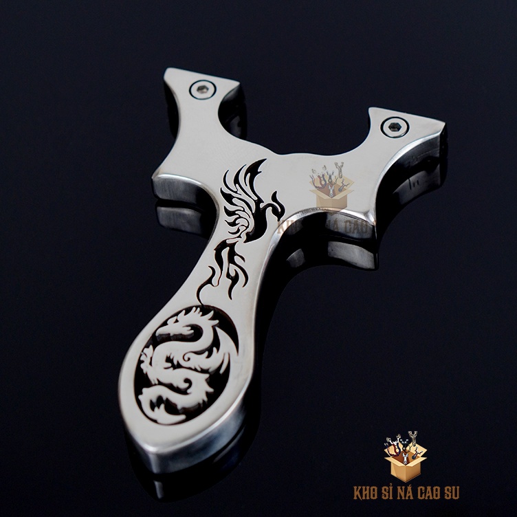 [SIÊU CHẤT] Ná cao su Long Phụng Inox 304 Cao Cấp Chống Gỉ Cầm Đầm Tay Rất Chắc Chắn, Chơi Là Ghiền, Siêu Bền Bỉ