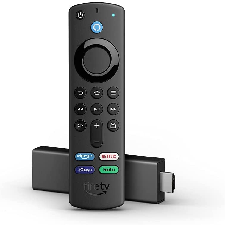 Fire TV Stick 4K  Thiết bị trình chiếu TV của Amazon có trợ lý ảo Alexa với remote kèm theo