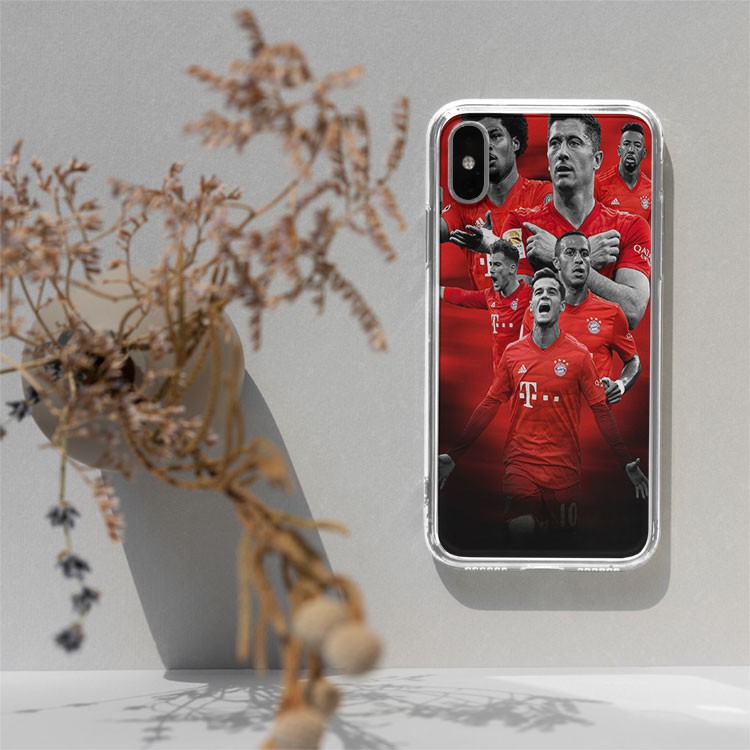 Vỏ ốp iphone bóng đá CLB Bayern ốp lưng các cậu thủ bayern munich cực đẹp dành cho Iphone 5 đến 12 promax FOO20210166