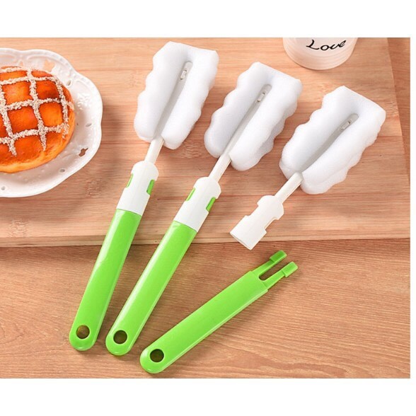 Cọ rửa bình sữa loại mút xốp-T3A1