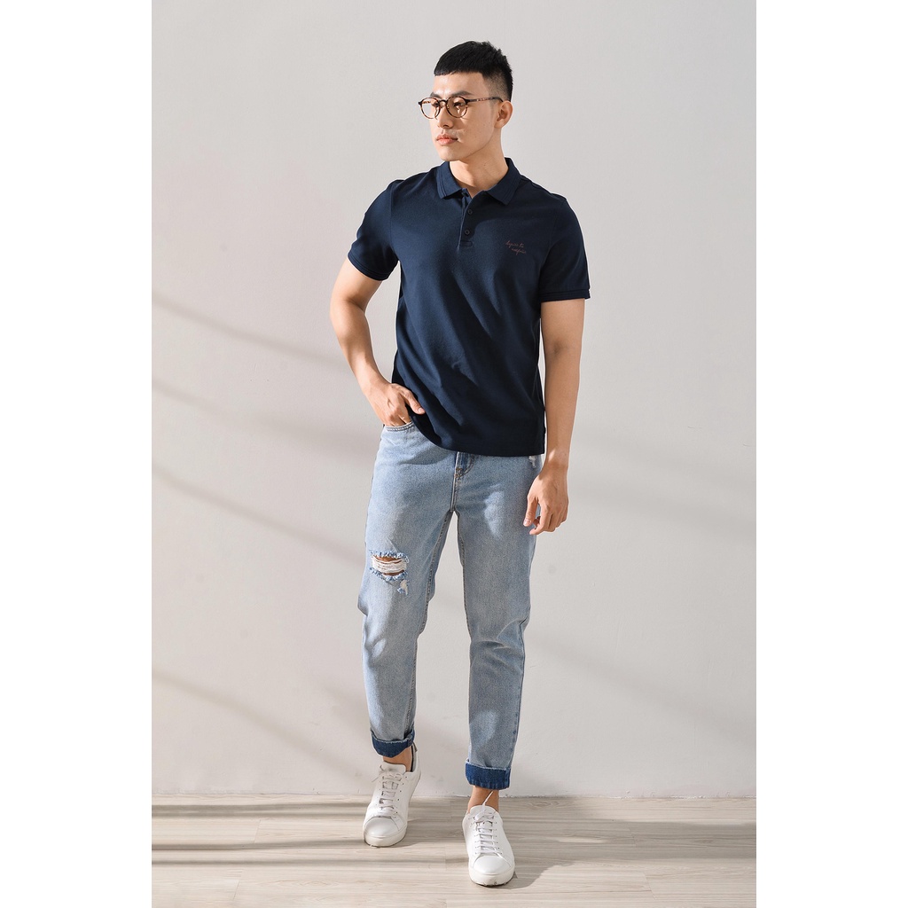 Áo Polo nam cotton FITTED form Routine - 10S20POL009 | BigBuy360 - bigbuy360.vn