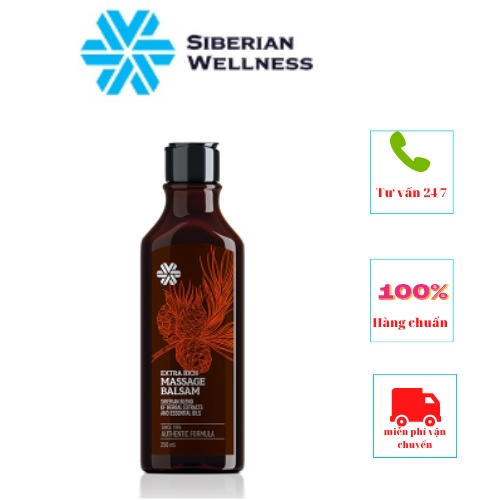 Dầu mát xa - Siberian Pure Herbs Collection Extra Rich Massage Balsam