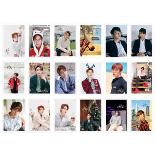 Ép Lụa] Lomo Card 54 Ảnh LỤC HUY - UNI5 ( có chữ ký)