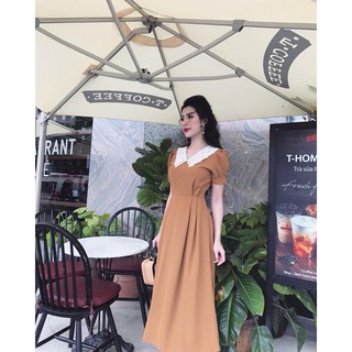 VÁY CỔ REN SIU HOT