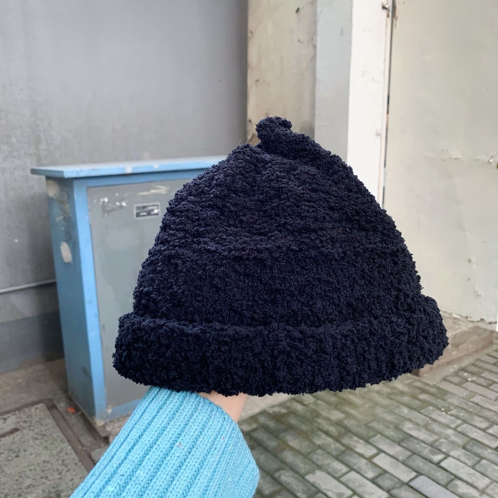 Nón lông cừu phong cách Nhật Bản dễ thương dành cho nữ