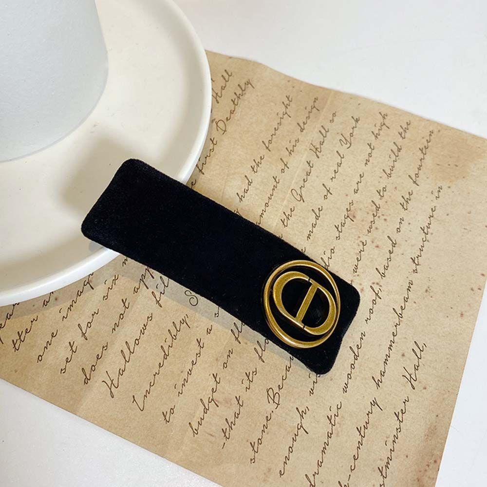 USNOW Kẹp Tóc Chữ Nhật Nhỏ Xinh Thời Trang Hàn Quốc Cho Nữ