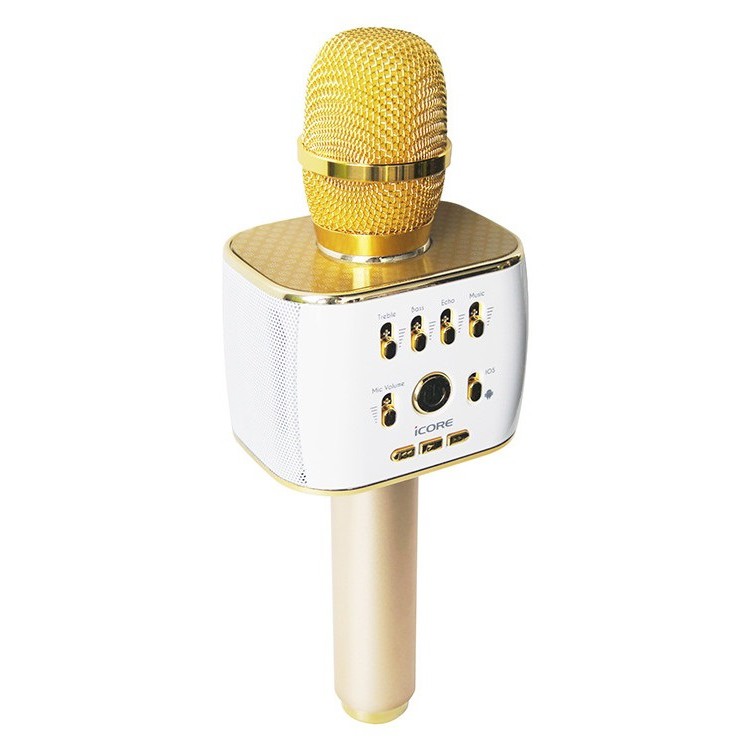 Micro Karaoke Kiêm Loa Bluetooth iCore IC-M9