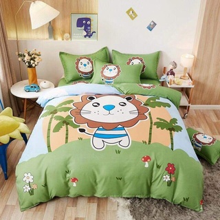 Bộ chăn ga thú cưng vô cùng đáng yêu - cotton tina cao cấp
