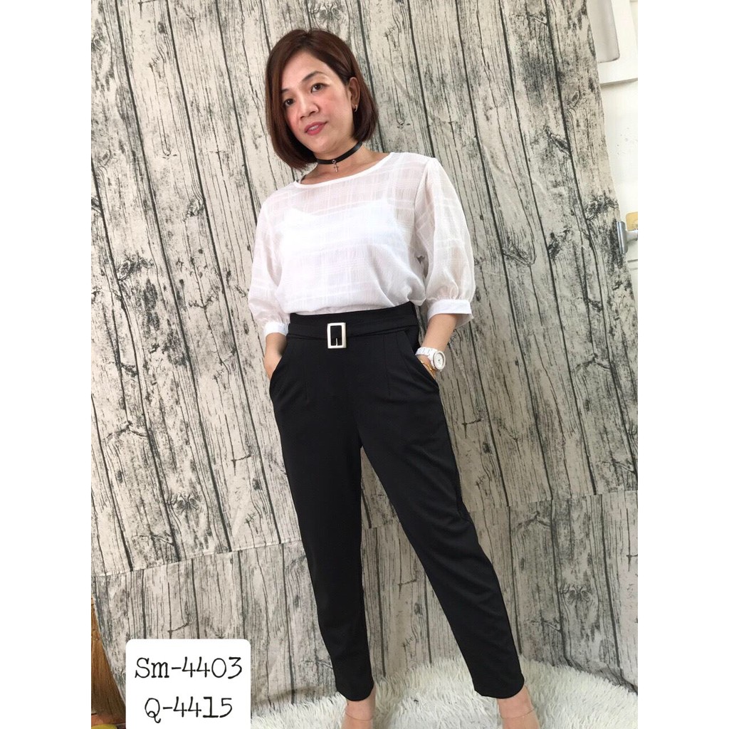 SALE Quần BIG SIZE tây Baggy V uô ng - quần tây công sở 4415