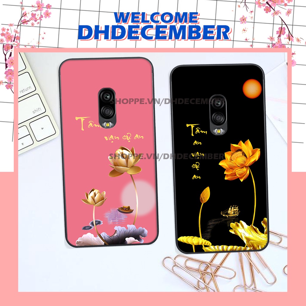 Ốp lưng Samsung Galaxy J7 PLUS in hình thư pháp tâm an vạn sự an ,mã đáo thành công SIÊU CHẤT